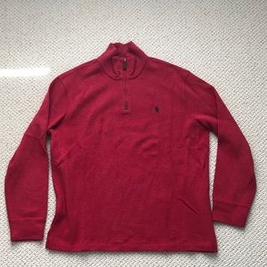 Ralph Lauren Polo 1/4 zip sweater men’s